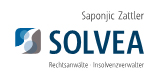 Logo: Saponjic Zattler SOLVEA Rechtsanwälte Insolvenzverwalter Partnerschaft mbB